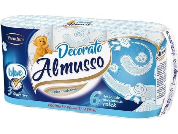 Almusso Camilla wc-paperi 3 kerrosta 16 kpl.