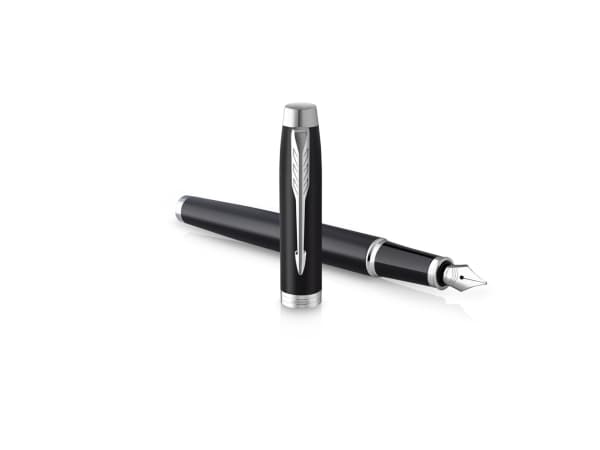 Parker 2143637, Svart, Blå, Rostfritt stål, Lack, Rostfritt stål, Fin