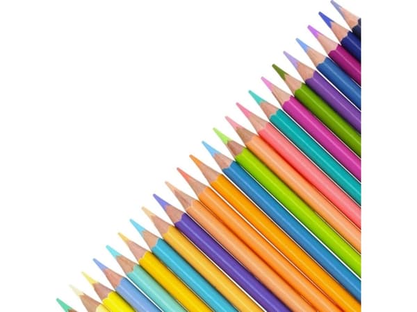 Starpak PENCILS OLO 24KOL/180 TROJ PASTEL STK 12/144