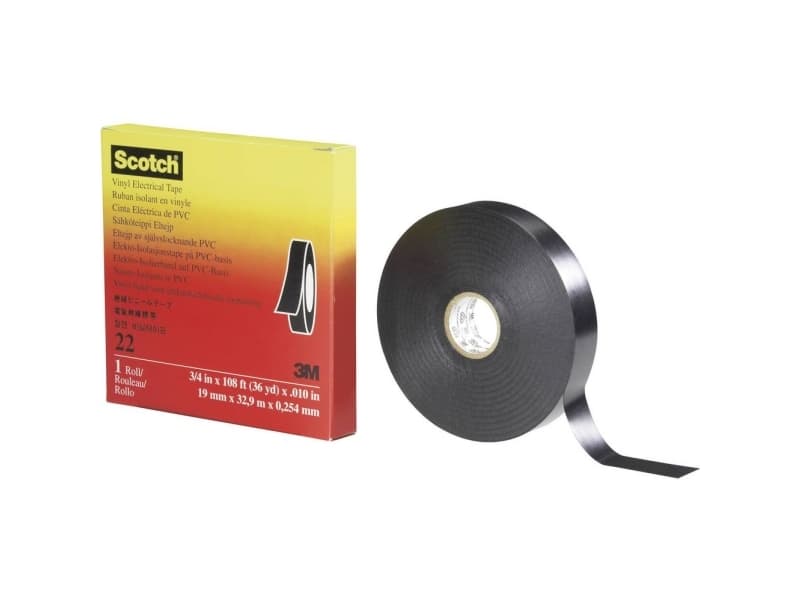 3M Scotch Heavy Duty film häftande Svart