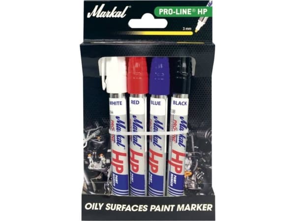 Markal Markers Set med färgmarkörer "Pro-Line HP"