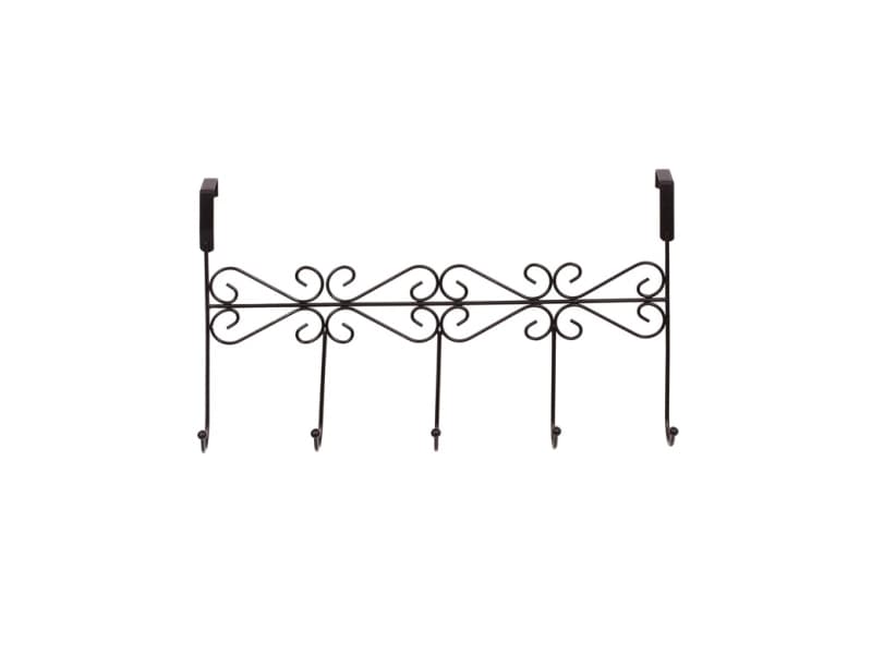 Domoletti Hanger 5 Hooks D5 2-C1039.18 Black