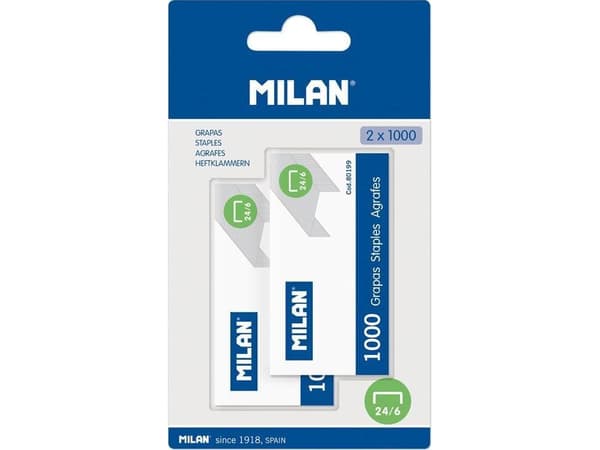 MILAN METALLINASTAT 24/6 2 PAKKAUSTA LÄPIPAINOPAKKAUKSESSA