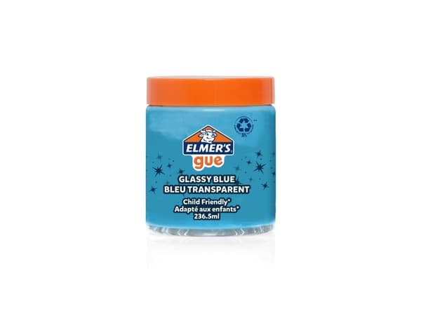 Elmer's Gue 236 ml blå færdigblandet slim
