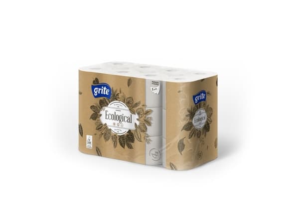 Toilet Paper Grite Ecological, 24 Pcs.