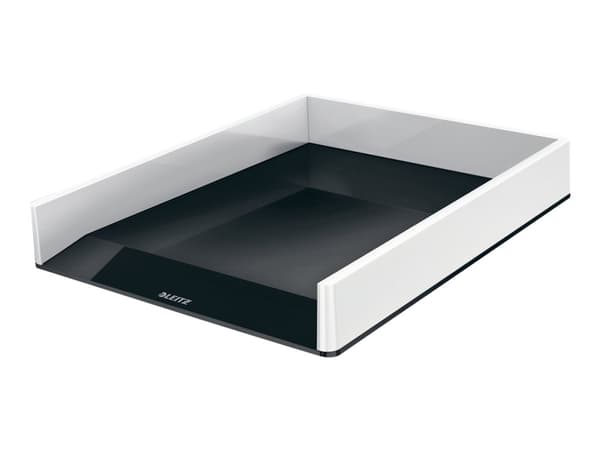 Leitz WOW Dual Colour - Brevfack - för ANSI A (Letter) (216 x 279 mm), A4 (210 x 297 mm), C4 (229 x 324 mm), Folio (216 x 330 mm) - svart