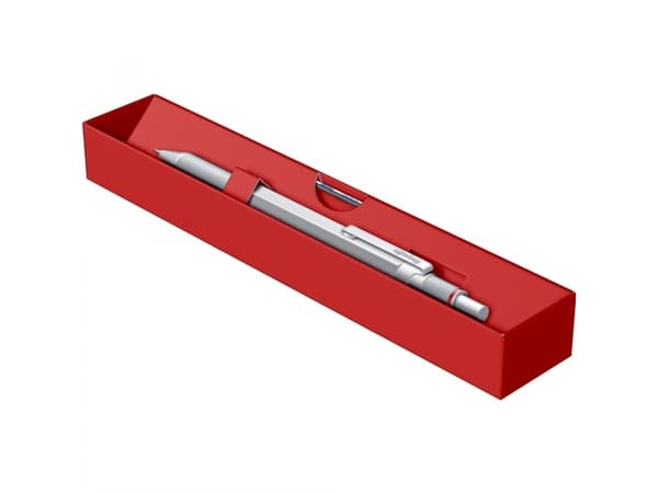 Rotring 2164109, Sølv, Messing, Sort, Blå, Rød, Sekskantet, Stål, 0,5 mm
