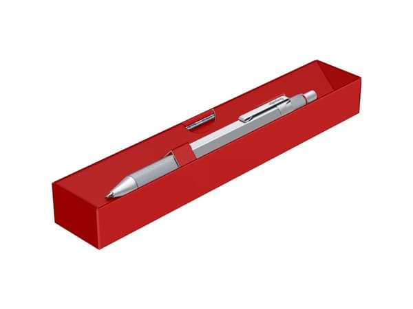Rotring 2164109, Sølv, Messing, Sort, Blå, Rød, Sekskantet, Stål, 0,5 mm