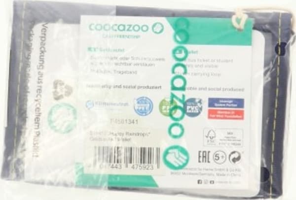 Coocazoo COOCAZOO 2.0 portfel, kolor: Happy Raindrops