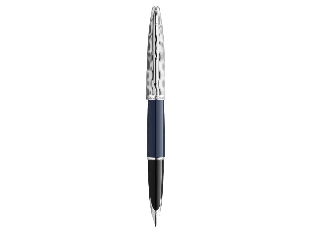 Waterman Carène, Blå, Blå, Lack, Medium, Presentask, 1 styck