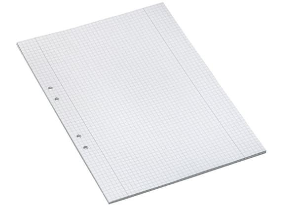 BANTEX-TYÖSELOSTEET A4 NELISKANTTINEN 5X5 MM RUOTSALAISELLA PERFOROINNILLA VARUSTETTUNA