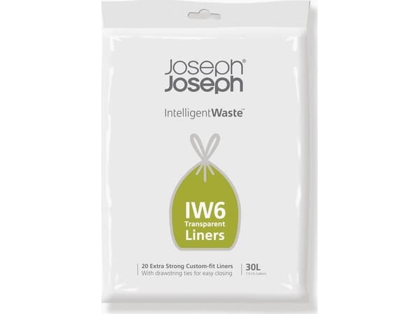 Joseph Joseph IW6, 30 L, Transparent, Plast, 20 stk, 205 mm, 40 mm