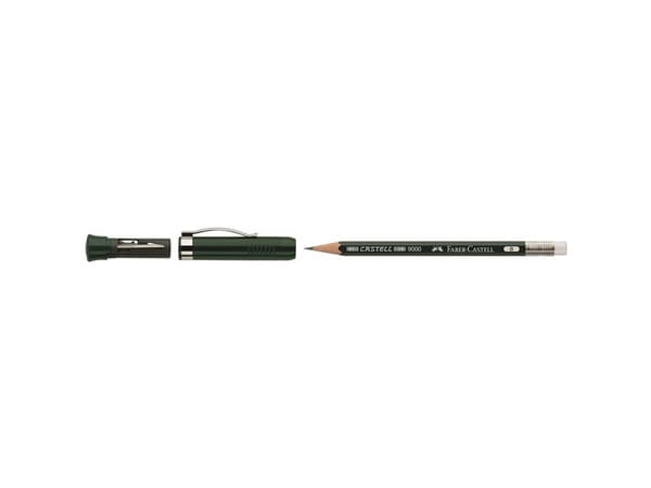 Faber-Castell 119037, B, Vihreä, Kahdeksankulmainen