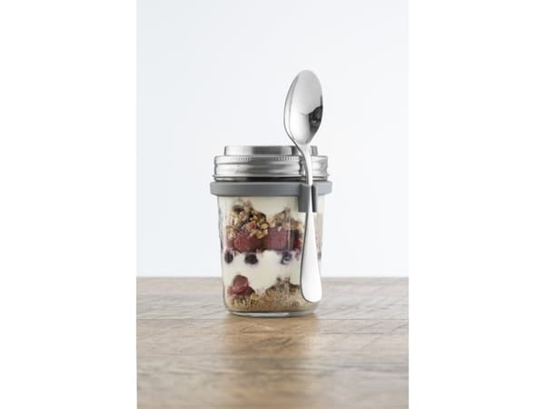 Kilner frokostkrukke + skje 0025.899