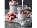 Miniatyrbilde 2 av 5: Kilner frokostkrukke + skje 0025.899