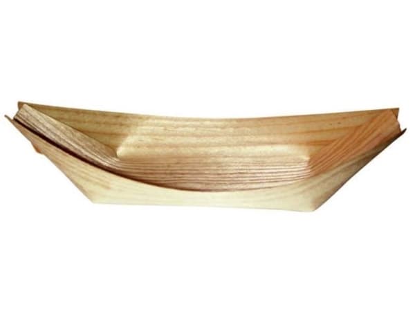 Båtbricka 170x90x25 mm Trä FSC natur, 100 st/pk