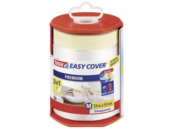 tesa PREMIUM 59177-00003-03 Täckfilm tesa Easy Cover® Transparent (L x B) 33 m x 55 cm 1 st