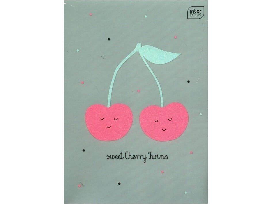 Interprint Notebook A5/32K, color Glitter (10 pcs)
