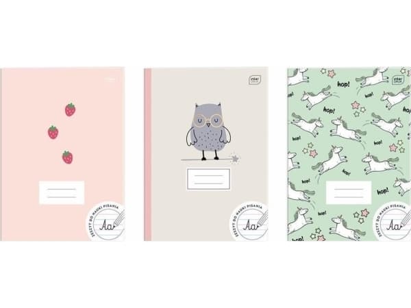 Interprint Notebook A4/32K UV Girls line (10 pcs)