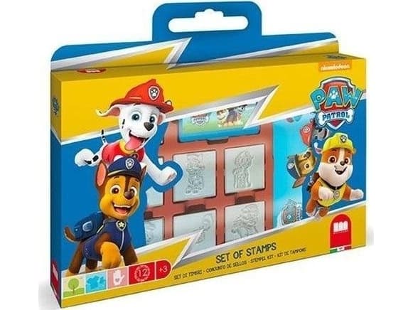 Multiprint PAW Patrol, Children''s stamp set, 3 vuosi/vuosia, Myrkytön, Monivärinen