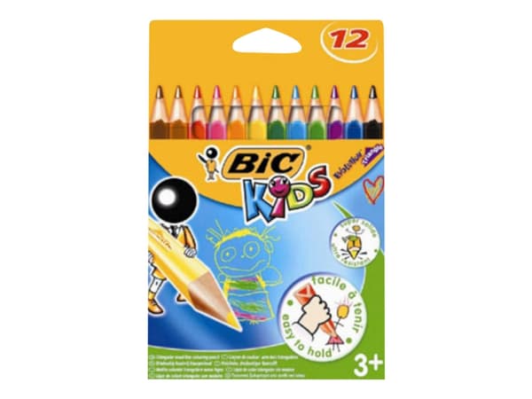 BIC KiDS ecolutions EVOLUTION - Fargeblyant (en pakke 12)