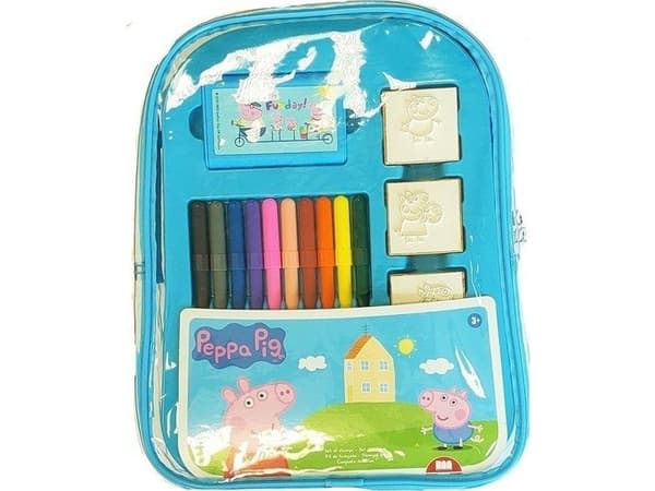 Multiprint MULTIPRINT PEPPA PIG BAGS IN A BACKPACK