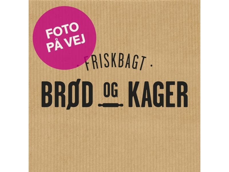 Inpackningspapper 45cmx250m ribb. brun Färskt bröd och kakor - (250 meter per rulle)