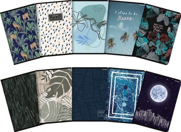 Notebook A5/96K, Megamix grid (5 pcs)