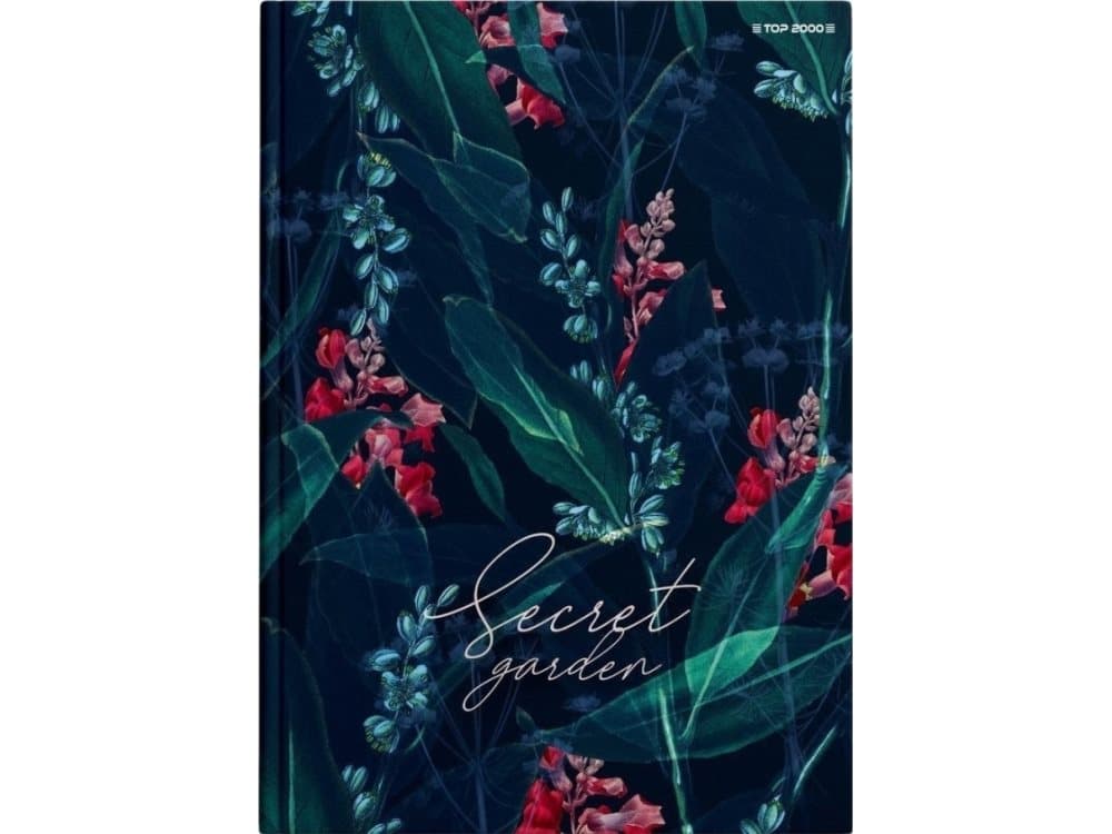 Notebook A5/96K Secret Garden grille (5pcs)