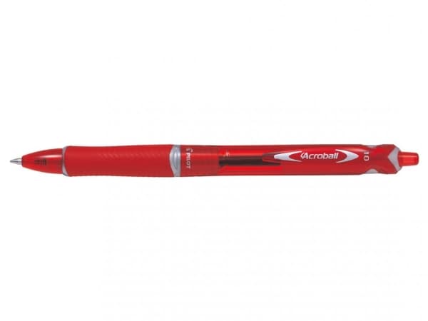 Kuglepen Pilot Acroball medium rød