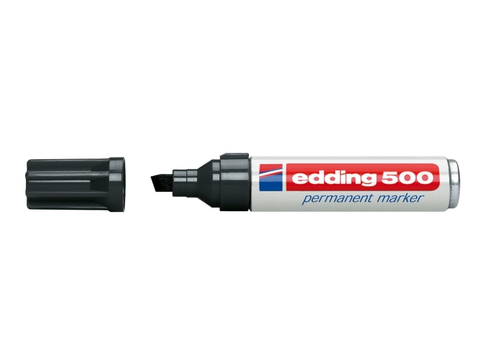 Marker permanent Edding 500 sort 2-7mm