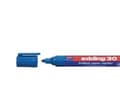 Miniatyrbilde 3 av 3: Permanent marker Edding 30, rund, 2 mm, blå