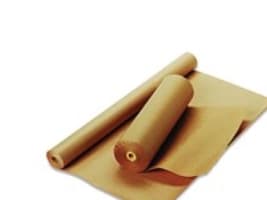 Indpakningspapir Fidele, økonomirulle, 60 g, 55 cm x 200 m, brunt