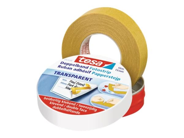 Tesa - Dobbelsidig tape - 15 mm x 10 m