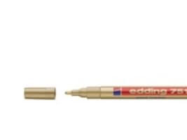 Paintmarker, Edding 751, 1-2 mm, guld
