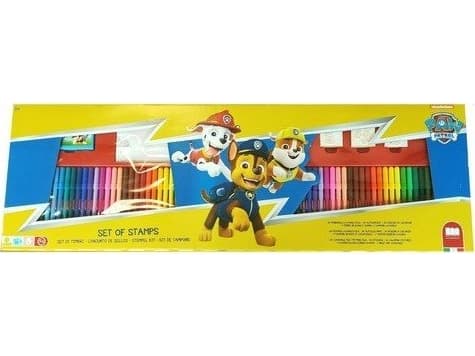 Multiprint PAW Patrol, Stämpelset för barn, 3 År, Giftfri, Multifärg