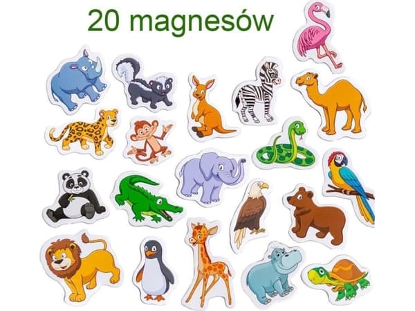 Maksik Zoo magneetit MV 6032-01
