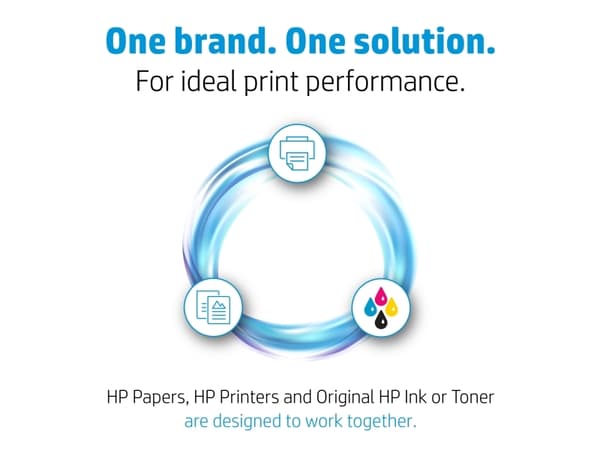 HP Advanced - Blank - 10,5 mille - 102 x 305 mm - 250 g/m² - 65 pund - 10 ark fotopapir - for ENVY Inspire 7920e