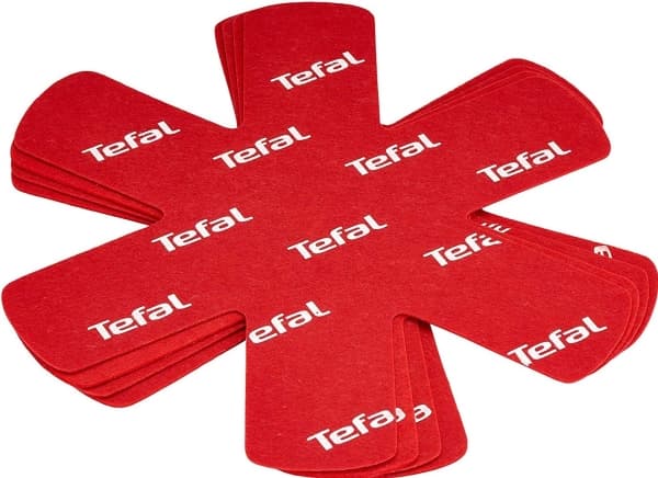 Tefal K22030, Röd, 4 styck