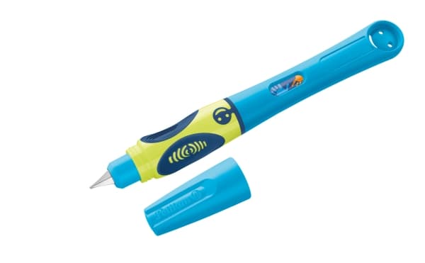 Pelikan griffix täytekynä Neon Fresh Blue, vasemman käden kirjoituskynä, ergonominen kahva-alue, - 1 kpl (820370)