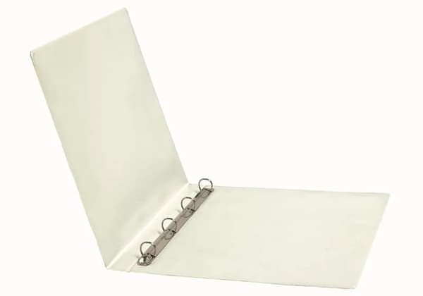 BANTEX INSERT2 PRESENTATIONSRINGPÄRM MED FRONTFÖRSEGLING 1,6 CM KAPACITET, VIT