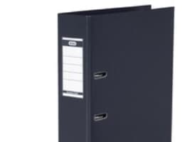 Brevordner Elba Strong-line, A4, 8 cm, antracit grå