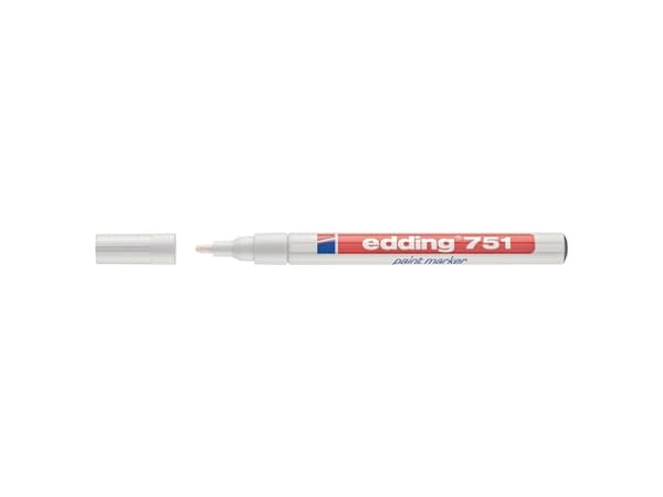 Paintmarker edding 751, valkoinen