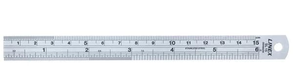 LINEX SL 15 STÅLLINEAL