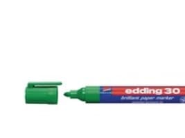 Permanentmarker edding 30, rund, 2 mm, grön