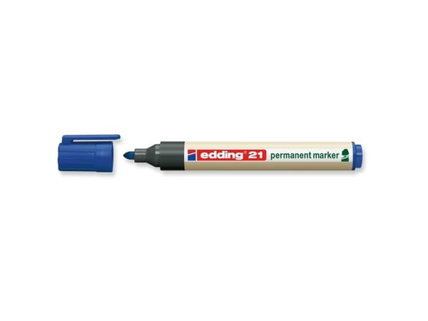 Permanent marker Edding EcoLine 21, blå