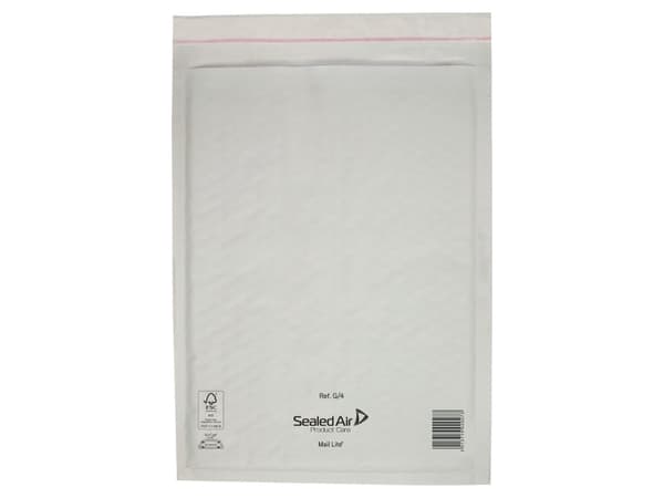 Boblekonvolut, Mail Lite, G/4, 240 x 330 mm, pakke a 50 stk