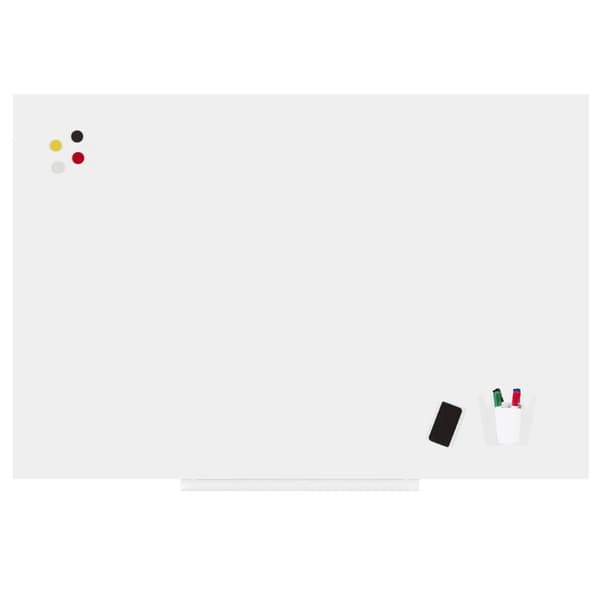 Whiteboard rocada utan ram 100 x 150 cm