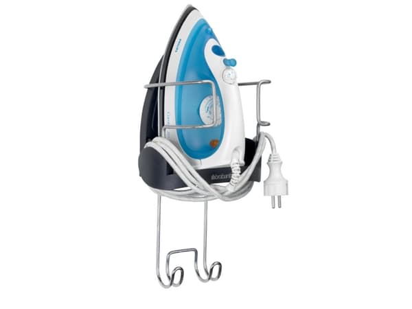 Brabantia - Väggmonteringshållare - till ångstrykjärn, till strykjärn - cool gray