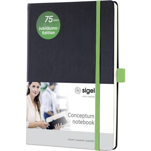 Sigel Conceptum Anniversary Edition CO664 Notebook Checked Black Antal sidor: 97 DIN A5